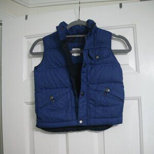 Land's End Boys Down Puffer Vest, Size 4, Royal Blue